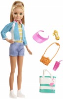 Photos - Doll Barbie Travel Stacie FWV16 