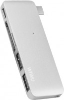 Photos - Card Reader / USB Hub WiWU Adapter C1 Plus 