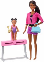 Doll Barbie Gymnastics Coach FXP40 