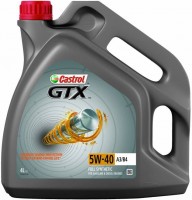 Photos - Engine Oil Castrol GTX 5W-40 A3/B4 4 L