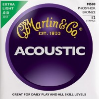Strings Martin Traditional Acoustic Phosphor Bronze 12-String 10-47 