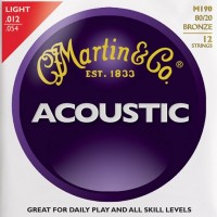 Strings Martin Traditional Acoustic 80/20 Bronze 12-String 12-54 