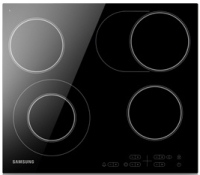 Photos - Hob Samsung CTR364EC01 black