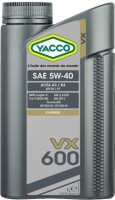 Photos - Engine Oil Yacco VX 600 5W-40 1 L