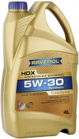 Engine Oil Ravenol HDX 5W-30 4 L