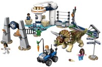 Photos - Construction Toy Lego Triceratops Rampage 75937 