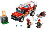 Construction Toy Lego Fire Chief Response Truck 60231 