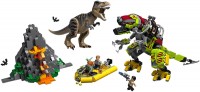 Photos - Construction Toy Lego T.Rex vs Dino-Mech Battle 75938 