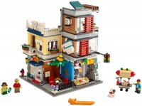 Construction Toy Lego Townhouse Pet Shop and Cafe 31097 