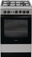Photos - Cooker Indesit IS 5G1PMX stainless steel