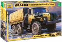 Model Building Kit Zvezda Russian Army Truck URAL-4320 (1:35) 