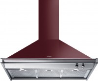 Photos - Cooker Hood Smeg KD90RWE burgundy