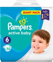 Nappies Pampers Active Baby 6 / 56 pcs 