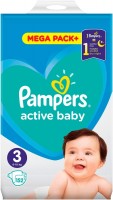 Photos - Nappies Pampers Active Baby 3 / 152 pcs 