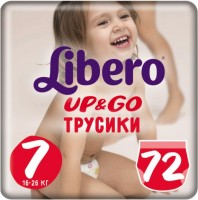 Photos - Nappies Libero Up and Go 7 / 72 pcs 