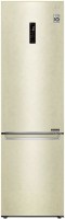 Photos - Fridge LG GW-B509SEDZ beige