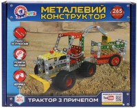 Photos - Construction Toy Tehnok Tractor with Trailer 4876 