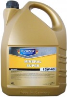 Photos - Engine Oil Aveno Mineral Super 15W-40 4 L