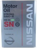 Photos - Engine Oil Nissan Strong Save-X 0W-20 4L 4 L