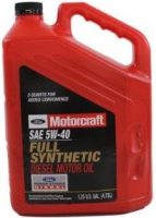 Photos - Engine Oil Motorcraft Full Synthetic Diesel Motor Oil 5W-40 4.73 L