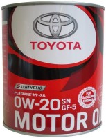 Photos - Engine Oil Toyota Motor Oil 0W-20 SN/GF-5 Synthetic 1 L