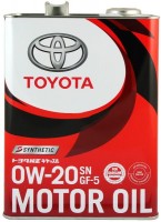 Photos - Engine Oil Toyota Motor Oil 0W-20 SN/GF-5 Synthetic 4 L