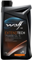 Photos - Gear Oil WOLF Extendtech 75W-80 GL5 1 L