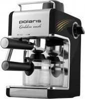 Photos - Coffee Maker Polaris PCM 4006A Golden Rush silver