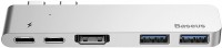 Photos - Card Reader / USB Hub BASEUS Thunderbolt C+ Dual Type-C to USB3.0/HDMI/Type-C 
