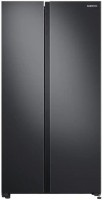 Photos - Fridge Samsung RS62R5031B4 black