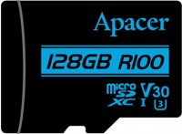 Photos - Memory Card Apacer microSDXC R100 UHS-I U3 Class 10 128 GB
