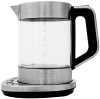 Photos - Electric Kettle RAVEN EC 012 2200 W 1.5 L  stainless steel