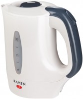 Photos - Electric Kettle RAVEN ECT 001 650 W 0.5 L  white