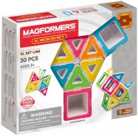 Construction Toy Magformers XL Neon 30 Set 706006 