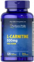 Photos - Fat Burner Puritans Pride L-Carnitine 500 mg 60