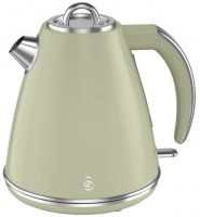 Photos - Electric Kettle SWAN Retro SK19020GN olive
