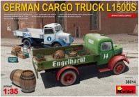 Model Building Kit MiniArt German Cargo Truck L1500S (1:35) 