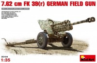 Model Building Kit MiniArt 7.62 cm FK 39(r) German Field Gun (1:35) 