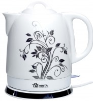 Photos - Electric Kettle Arita AKT-9500 2000 W 1.3 L  white