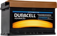 Photos - Car Battery Duracell Advanced (DA63H)