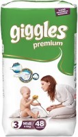 Photos - Nappies Giggles Premium 3 / 48 pcs 