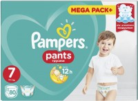 Photos - Nappies Pampers Pants 7 / 80 pcs 