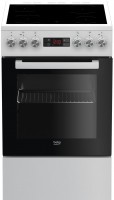 Photos - Cooker Beko FSM 57300 GW white