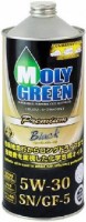 Photos - Engine Oil MolyGreen Premium Black SN/GF-5 5W-30 1 L