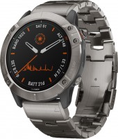 Photos - Smartwatches Garmin Fenix 6X  Pro Solar