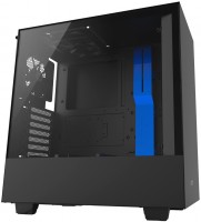 Photos - Computer Case NZXT H500 blue