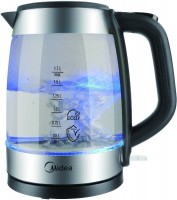 Photos - Electric Kettle Midea MK-8008 2200 W 1.7 L  stainless steel