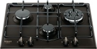 Photos - Hob Hotpoint-Ariston PCN 640 T AN R graphite