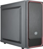 Photos - Computer Case Cooler Master MasterBox E500L red