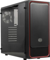 Photos - Computer Case Cooler Master MasterBox E500L Window red